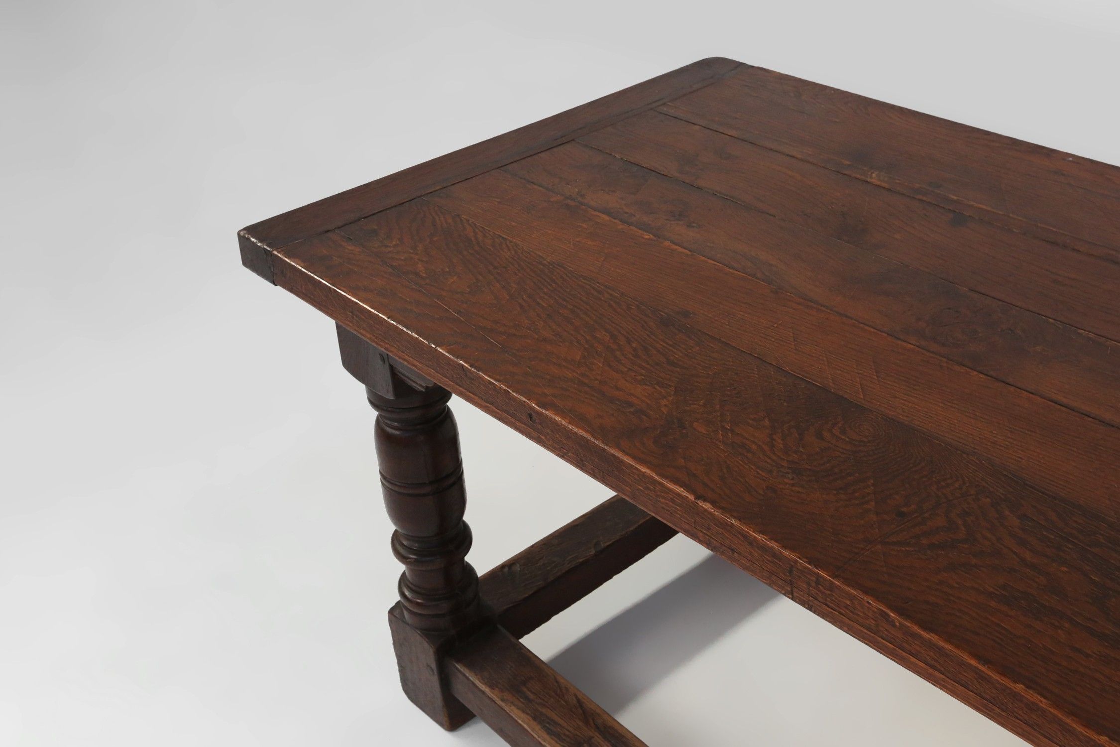 Antique solid Oak Table, France, 1850sthumbnail